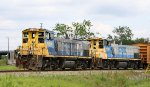 CSX 1184 & 1150 head back to the yard